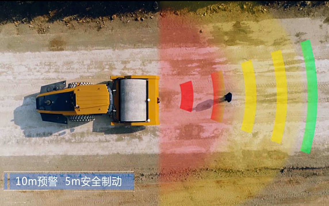 防碰撞预警界面